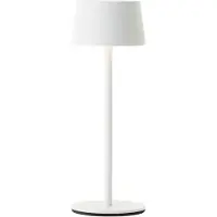 Brilliant LED Außen-Tischleuchte "Jona", weiß, 1, Ø 9cm H: 25cm, 1 Stk., Leuchten, Kabellos, USB, H 25 cm, 170 lm, höhenverstellbar, 3000 K, LED Außen-Tischleuchte