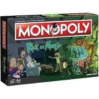 Winning Moves Monopoly Rick and Morty Edition Brettspiel Gesellschaftsspiel Spiel deutsch