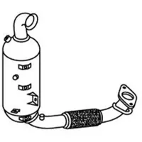 VEGAZ Ruß-/Partikelfilter, Abgasanlage fk873 für FORD