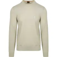 BOSS Pullover aus Baumwoll-Mix mit Logo-Patch Grösse M