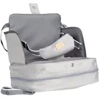 Roba Tischsitz "Boostersitz, Little Stars", Baby, grau (little stars), Polyester, Tischsitze Tischsitz