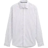Tom Tailor Striped Slub Oxford Langarmhemd
