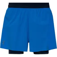 ON - Women's 3 Performance 2/1 Shorts - Laufshorts Gr S blau