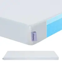 Arensberger Matratzen Topper LUXURY, 180x200cm, Gelschaum und Memory Gel Foam Matratzentopper, waschbar, geeignet für Federkern & Matratzen, Höhe 10cm