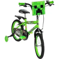 HUFFY Kinderfahrrad - Minecraft, grün, 16"