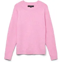 Vero Moda "VMDOFFY LS O-NECK BLOUSE GA NOOS" Materialmix, regular fit