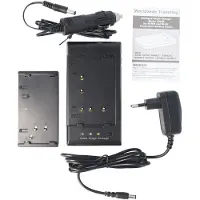 AccuCell Schnell-Ladegerät passend für Sony, Sharp, Hitachi Akkus