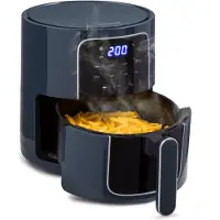 Klarstein Crisp-Pro Heißluftfritteuse Air Fryer 1400W 3,5 Ltr 8 Programme Timer