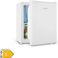 Klarstein Snoopy Eco - Mini-Kühlschrank mit Gefrierfach, 46 Liter Fassungsvermögen, 4 Liter Gefrierfach, 41dB leise, stromsparend, weiß
