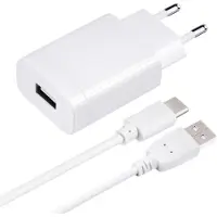 Forcell Netzladegerät mit USB Stecker Typ-C-2,4A Quick Charge 3.0 Funktion Schutzsystem gegen Überhitzung und Stromstöße