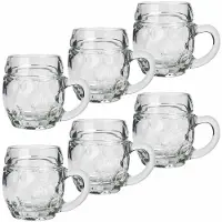 Stölzle Bierkrug STÖLZLE "Bierkrüge Tübinger 250 ml 6er Set transparent", bunt (transparent), 6 tlg., Glas, Trinkgefäße, Bierkrug