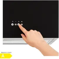 Klarstein Structura Inselabzugshaube Abluft 641 m³/h max. LED-Licht Edelstahl