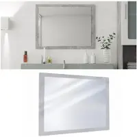 Vicco Badezimmerspiegel Kiko Beton 45 x 60 cm, Model 24102