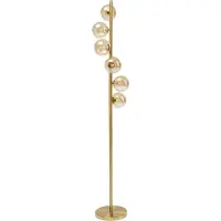 Kare Scala Balls Stehleuchte, gold, Glas, 160 cm, G9