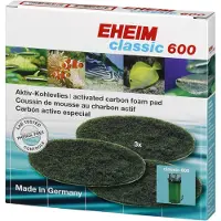 Eheim Classic 600 (2217) Feinfilterpatrone Mit Aktivkohle 3 Stücke