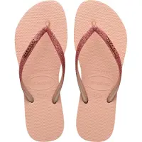 Havaianas Slide Sandals 213100100023 in ROSA color size 37-38