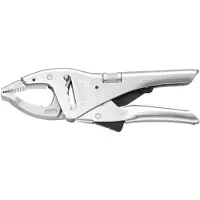 Facom Gripzange 501A 17mm lange Backen, Rille für Rohre, einhändig verstellbar