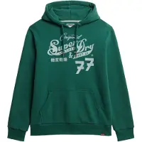 Superdry Leather&boot Co Script Kapuzenpullover