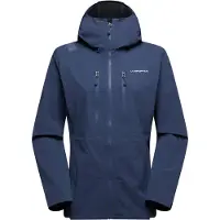 La Sportiva Helixir Shell Jkt W, Mountaineering, Woman, Jacket, B46W04 Night Sky/Chalk, XL -