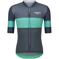 Santini Bianchi Milano Race 2025 Kurzarm-radtrikot