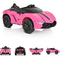 Moni Kinder Elektroauto Cordoba, MP3-Anschluss, Fernbedienung, Gurt, Bluetooth