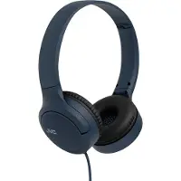JVC HAS33UC, Kabelgebunden, 20 - 20000 Hz, Anrufe/Musik, 122 g, Kopfhörer, Schwarz, Blau