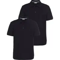 Eastwind Poloshirt 2er-Pack, Kurzarm, für vielseitige Outfits, aus 100% Baumwolle