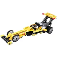 Jamara CaDA Set C52017W Drag Racing gelb Bricks