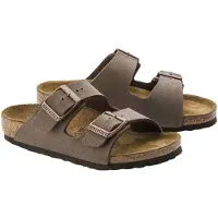 Birkenstock Arizona Kids Birkibuc Boys mocca (200) Normal 30