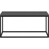 Skye Decor , Loni - Anthracite, Couchtische, Anthrazit, 90 x 42 x 90 cm