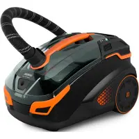 Thomas Staub-Wasch-Sauger "PET & FAMILY PRO 4ALL", bunt (schwarz, orange), B:31,8cm H:30,6cm T:48,6cm, Mehrzwecksauger, mit 2-fach beutelloser Filtertechnologie, Staub-Wasch-Sauger