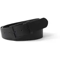 Calvin Klein Ledergürtel "CLASSIC 40MM", Herren, Gr. 115, schwarz (schwarz, schwarz), Rindsleder, unifarben, Gürtel Ledergürtel