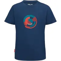 TROLLKIDS - Kid's Sandefjord T-Shirt XT-Shirt - Merinoshirt Gr 98 blau