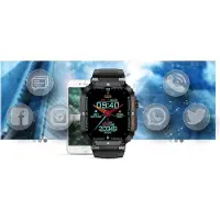 Gravity Smartwatch für Herren Odwuorr schwarz One size