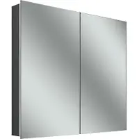 Schneider Style TW LED Lichtspiegelschrank, 2 Türen, 91,5x71,5x12cm