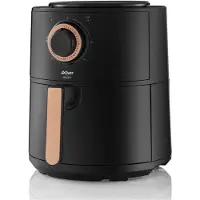 Arzum AR2062-G Airtasty Heißluftfritteuse Air Fryer Herausnehmbarer Korb Schwarz/Kupfer