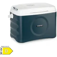 Klarstein BeerBelly 21 Kühlbox Elektrisch - 21 L, 3 Anschlüsse: 230V, 12V Anschluss für Zigarettenanzünder&USB, auto Kühlbox, Kühl- und Warmhaltefunktion, Auto, LKW, Camping, Steckdose, blau