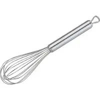 Küchenprofi Schneebesen, Spülmaschinenfester Schaumschläger aus robustem Edelstahl, Länge: 25 cm
