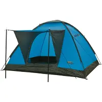 High Peak Beaver 3, Camping, Kuppel-/Iglu-Zelt, 2,6 kg, Blau