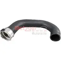 METZGER Ladeluftschlauch 2400669 links für VAUXHALL GENERAL MOTORS OPEL