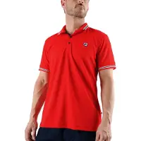 FILA Tennis-Polo Piro rot Herren
