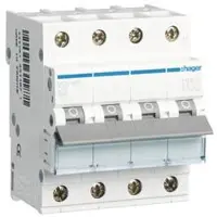 Hager HAG MCN663 Leitungsschutzschalter C-63A 4M 3p+N 6kA