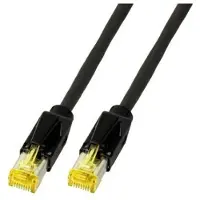 Efbe-Schott EFB Elektronik K3130.10, 10 m, Cat6a, S/FTP (S-STP), RJ-45, RJ-45, Schwarz