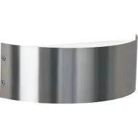 Albert 696342 Wandleuchte Typ Nr. 6342 - 2-seitig - Edelstahl, mit 2 x LED 7, 8 W, je 580 lm