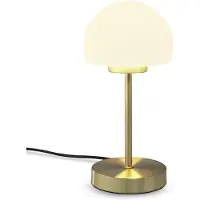 HPI Home Product Import GmbH LED-Tischlampe - Silberfarben - Metall - H 29 cm - Touch-Dimmer