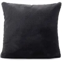 Gozze Dekokissen GÖZZE "Uni Flauschkissen LaPit", anthrazit, unifarben, B:45cm H:10cm L:45cm, Polyester, Dekokissen_Sitzkissen_Kissenhüllen, Dekokissen
