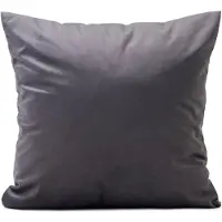 Gozze Dekokissen GÖZZE "California", anthrazit, unifarben, B:45cm H:10cm L:45cm, Polyester, Dekokissen_Sitzkissen_Kissenhüllen, Dekokissen