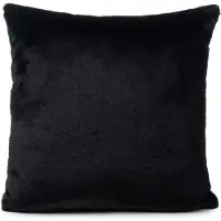 Gozze Dekokissen GÖZZE "Uni Flauschkissen LaPit", schwarz, unifarben, B:45cm H:10cm L:45cm, Polyester, Dekokissen_Sitzkissen_Kissenhüllen, Dekokissen