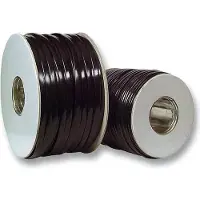 EFB Elektronik 91110.100 Modular-Flachkabel 10-adrig schwarz, Ring 100 m 91110100