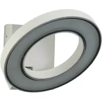 Albert 680210 Wandleuchte Typ Nr. 0210 - schwenkbar - Farbe: weiß, mit 1 x LED 16 W